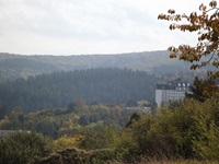 Blick auf die Tannenwaldklinik